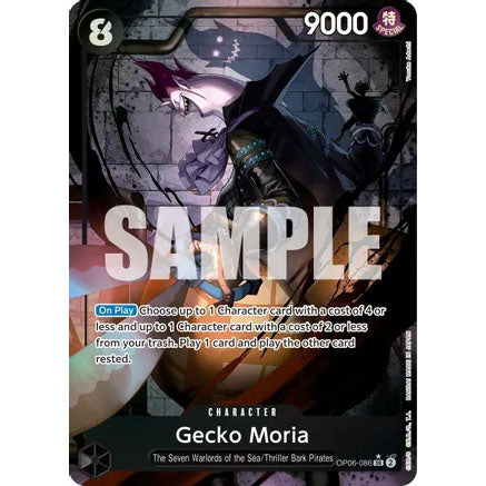 OPCG [OP06-086 SR] Gecko Moria (Alternate Art)