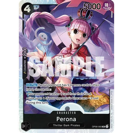 OPCG [OP06-093 SR] Perona