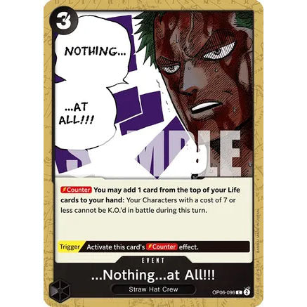 OPCG [OP06-096 C] ...Nothing...at All!!!
