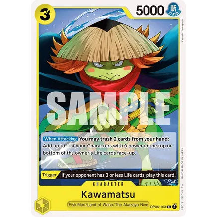 OPCG [OP06-103 C] Kawamatsu
