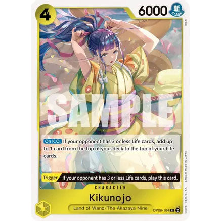 OPCG [OP06-104 R] Kikunojo