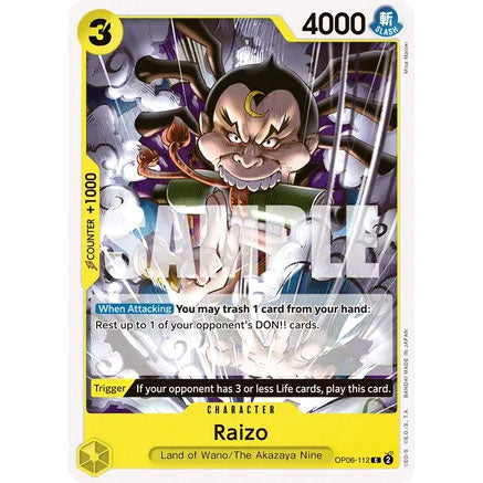 OPCG [OP06-112 C] Raizo