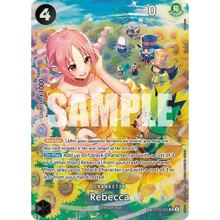 OPCG [OP06-OP05-091 SR] Rebecca (SP)