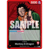 OPCG [OP07-001 L] Monkey.D.Dragon