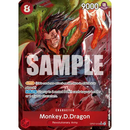 OPCG [OP07-015 SR] Monkey.D.Dragon (Alternate Art)