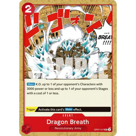 OPCG [OP07-017 UC] Dragon Breath