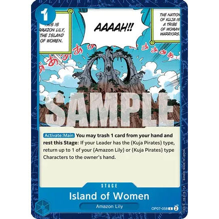 OPCG [OP07-058 C] Island of Women