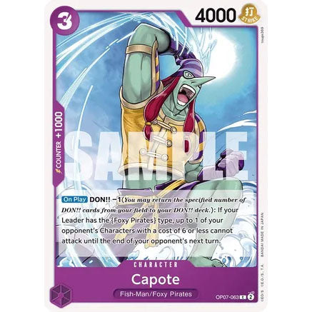 OPCG [OP07-063 C] Capote