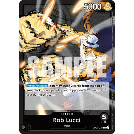 OPCG [OP07-079 L] Rob Lucci