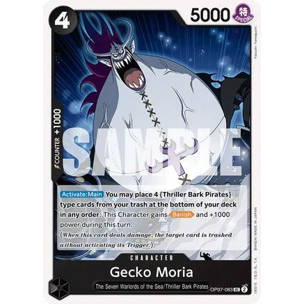 OPCG [OP07-083 UC] Gecko Moria