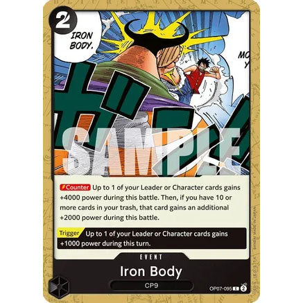 OPCG [OP07-095 C] Iron Body