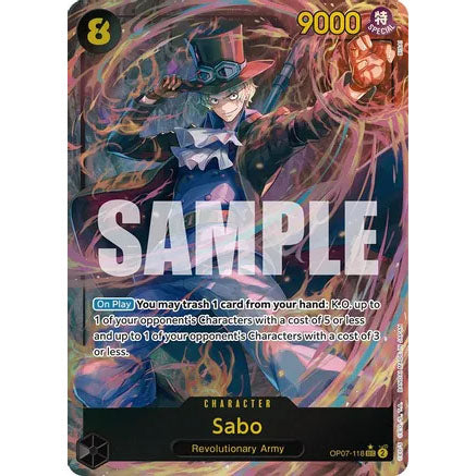 OPCG [OP07-118 SEC] Sabo (Alternate Art)