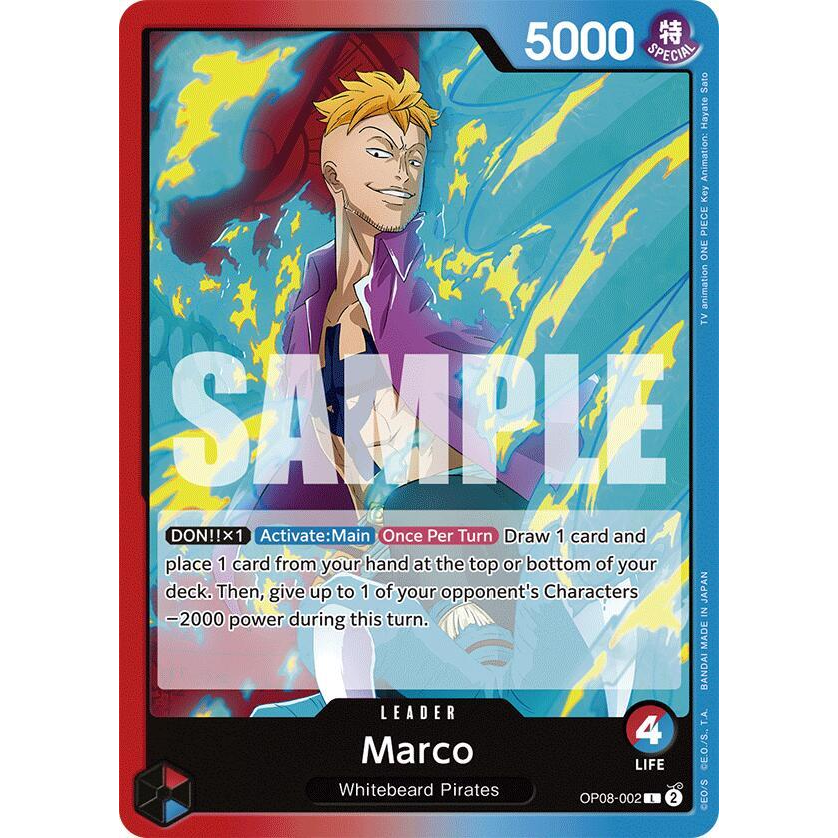OPCG [OP08-002 L] Marco