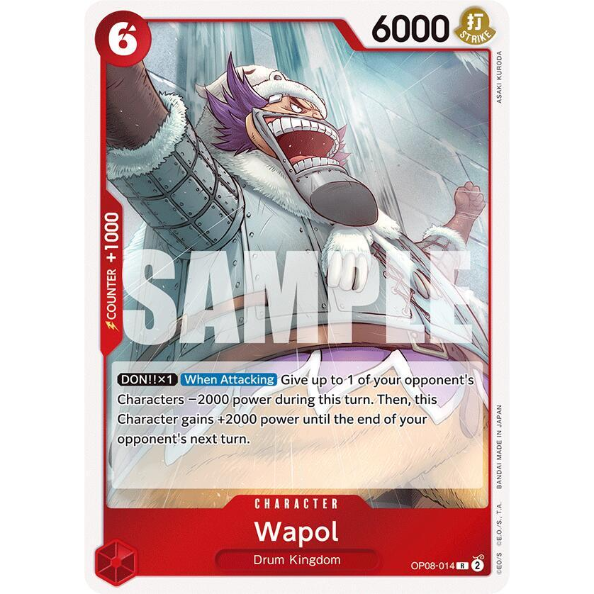 OPCG [OP08-014 R] Wapol
