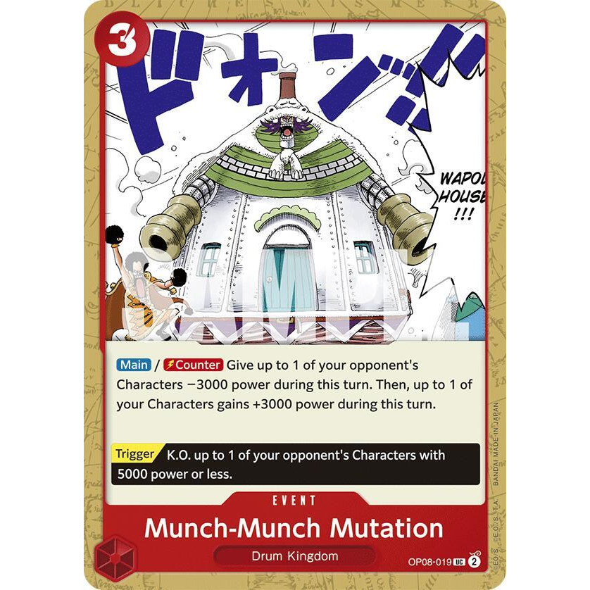 OPCG [OP08-019 UC] Munch-Munch Mutation