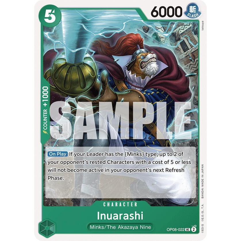 OPCG [OP08-022 UC] Inuarashi