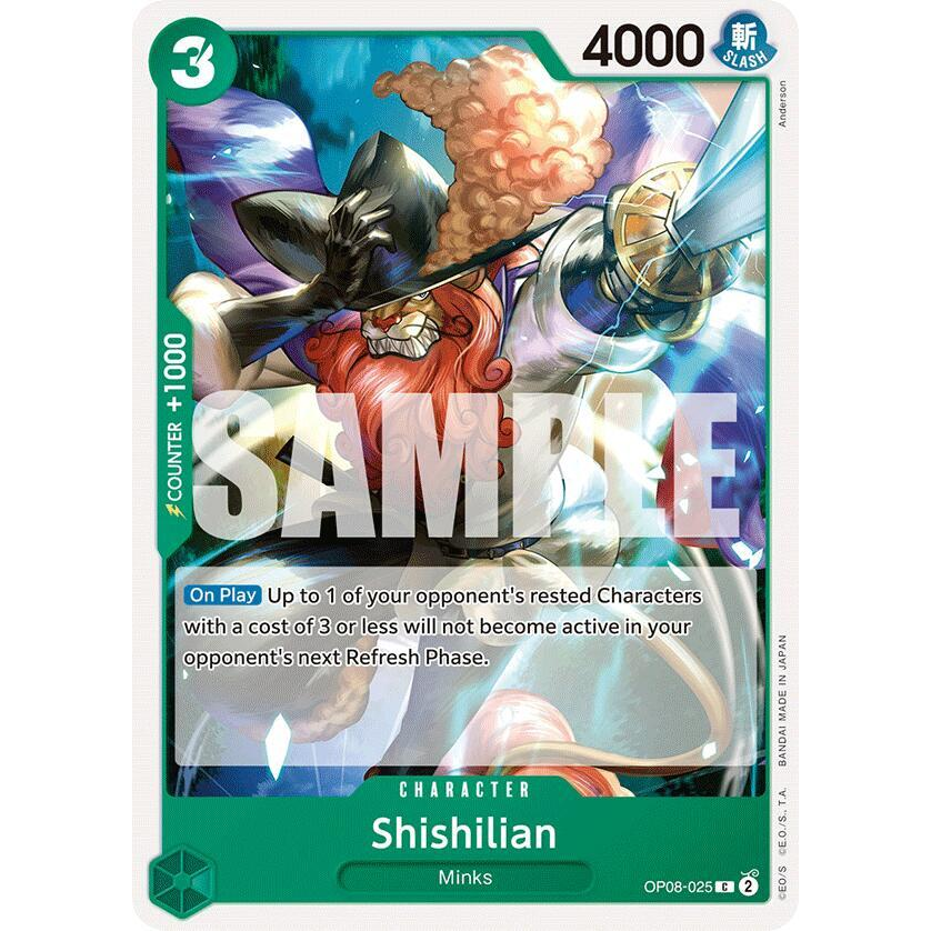 OPCG [OP08-025 C] Shishilian