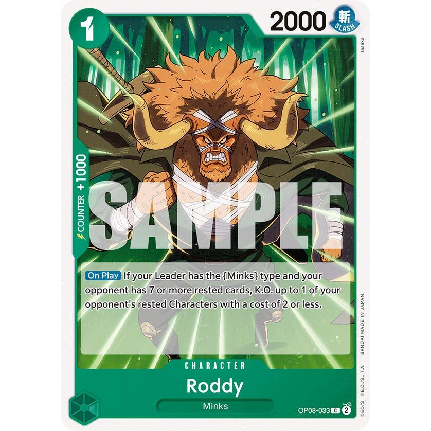 OPCG [OP08-033 C] Roddy
