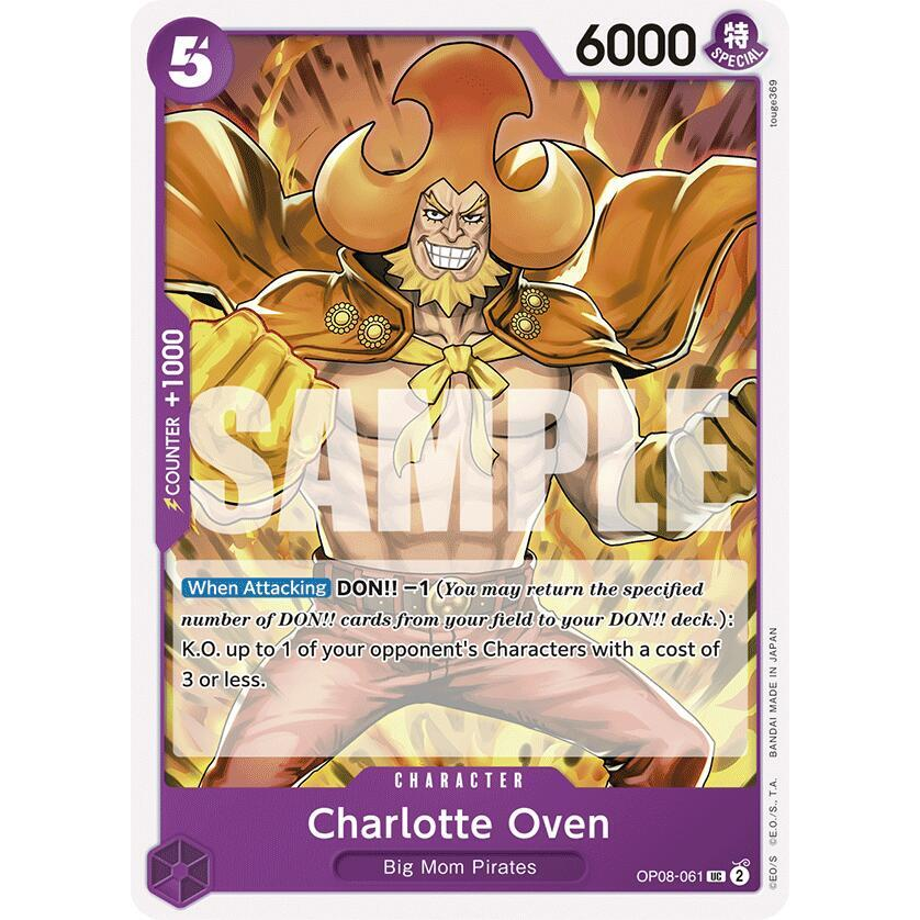 OPCG [OP08-061 UC] Charlotte Oven