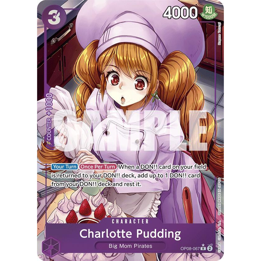 OPCG [OP08-067 R] Charlotte Pudding (Alternate Art)