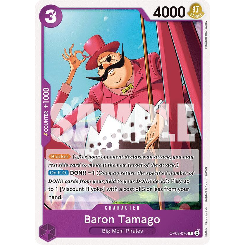 OPCG [OP08-070 C] Baron Tamago