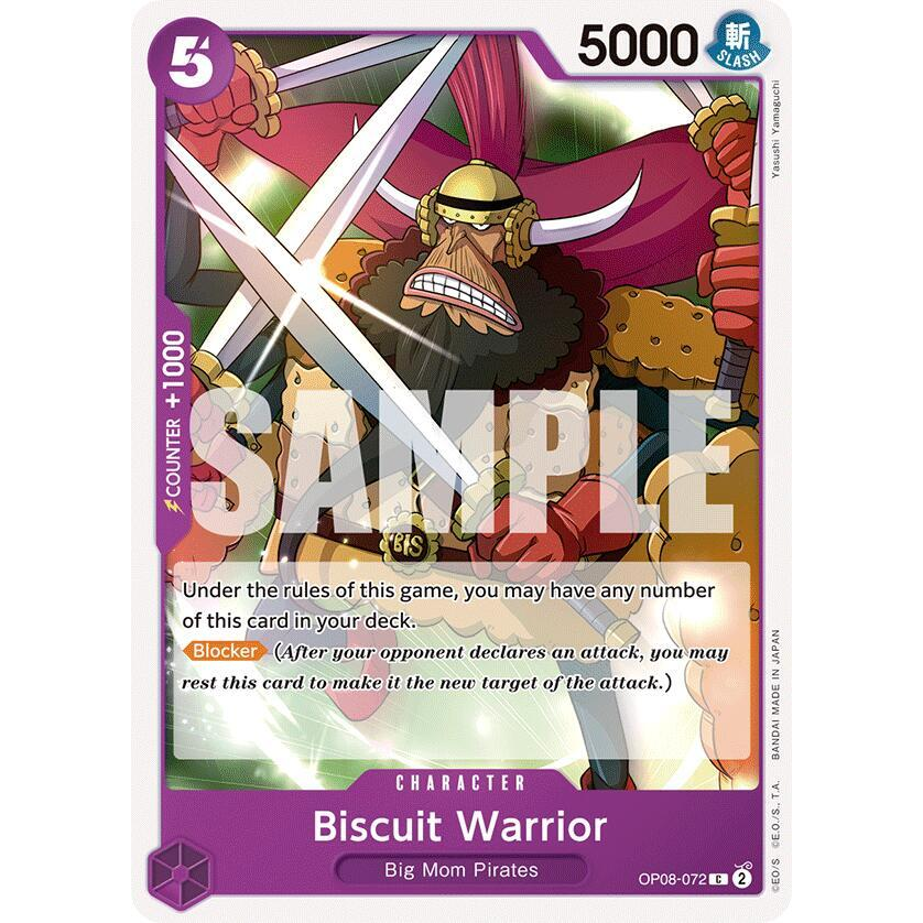 OPCG [OP08-072 C] Biscuit Warrior