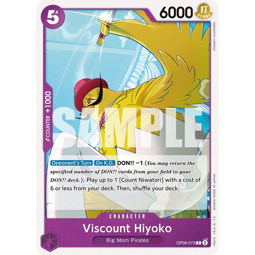 OPCG [OP08-073 C] Viscount Hiyoko