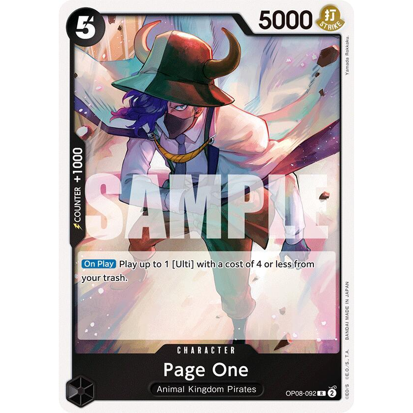 OPCG [OP08-092 C] Page One