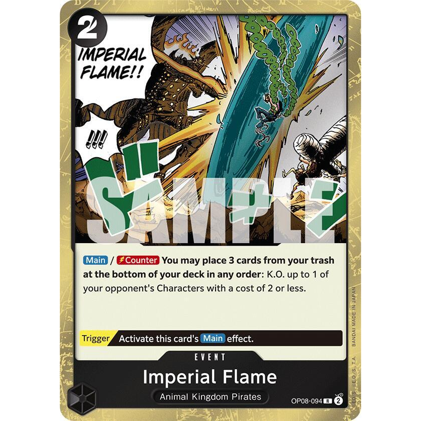 OPCG [OP08-094 R] Imperial Flame