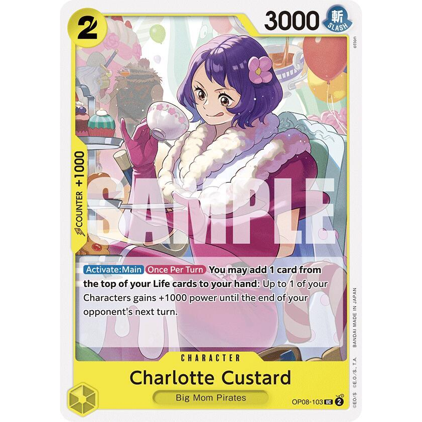 OPCG [OP08-103 UC] Charlotte Custard