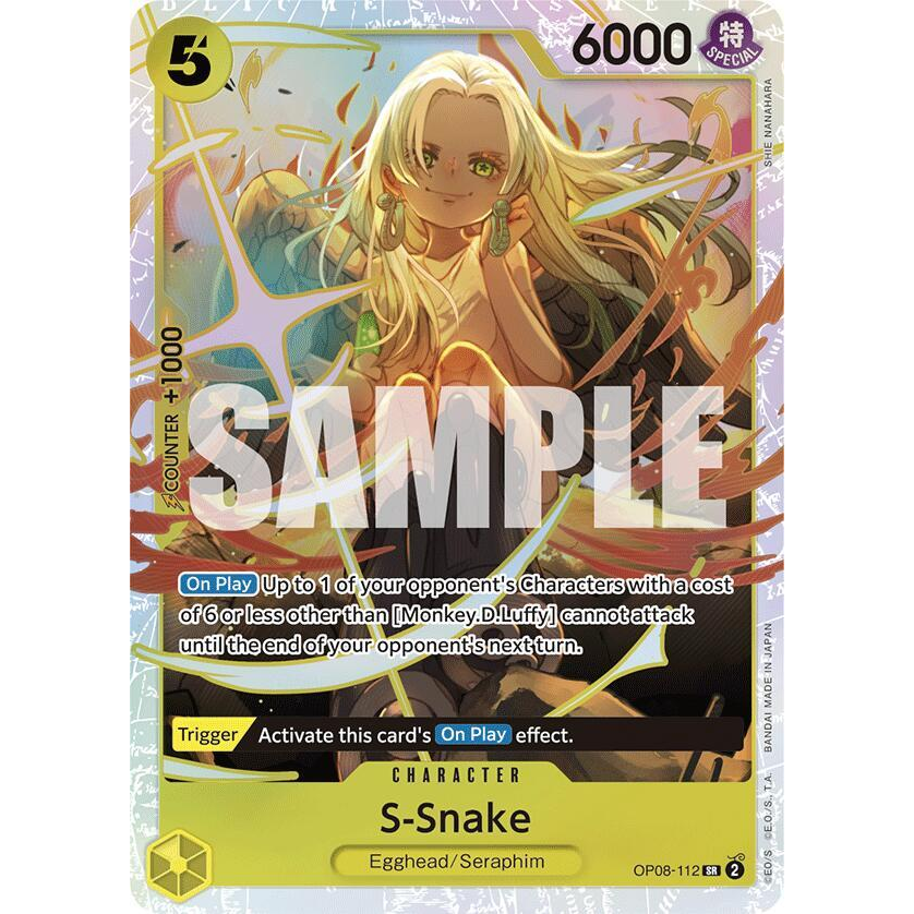 OPCG [OP08-112 SR] S-Snake