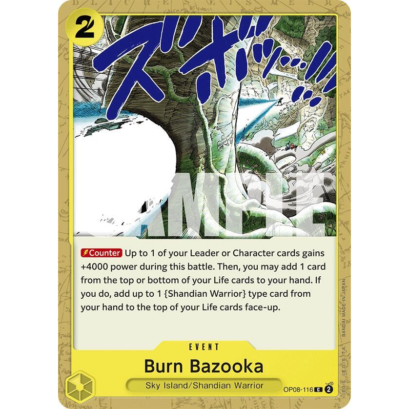 OPCG [OP08-116 C] Burn Bazooka