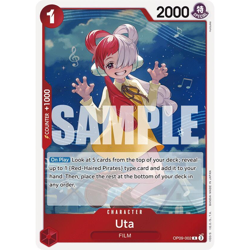 OPCG [OP09-002 R] Uta