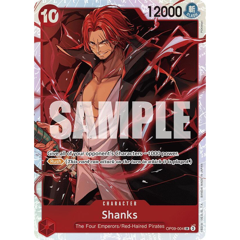 OPCG [OP09-004 SR] Shanks