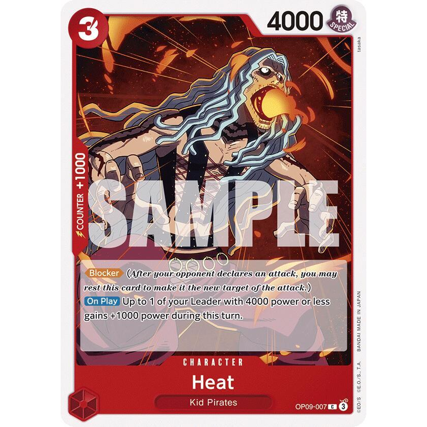 OPCG [OP09-007 C] Heat