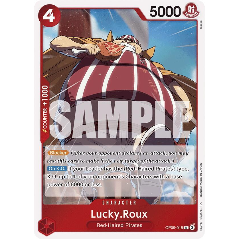 OPCG [OP09-015 R] Lucky.Roux