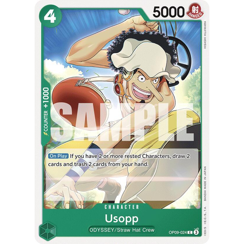 OPCG [OP09-024 C] Usopp