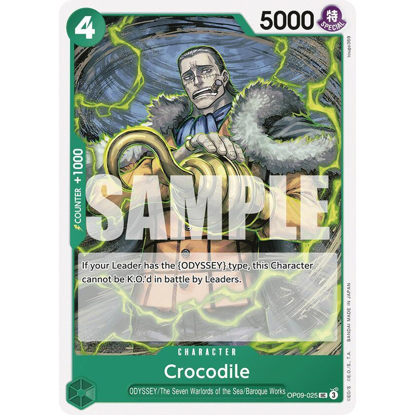 OPCG [OP09-025 UC] Crocodile
