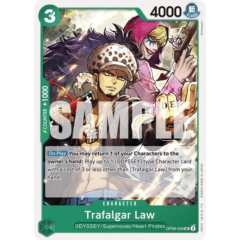OPCG [OP09-030 UC] Trafalgar Law