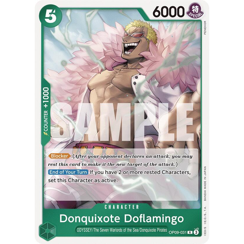 OPCG [OP09-031 R] Donquixote Doflamingo