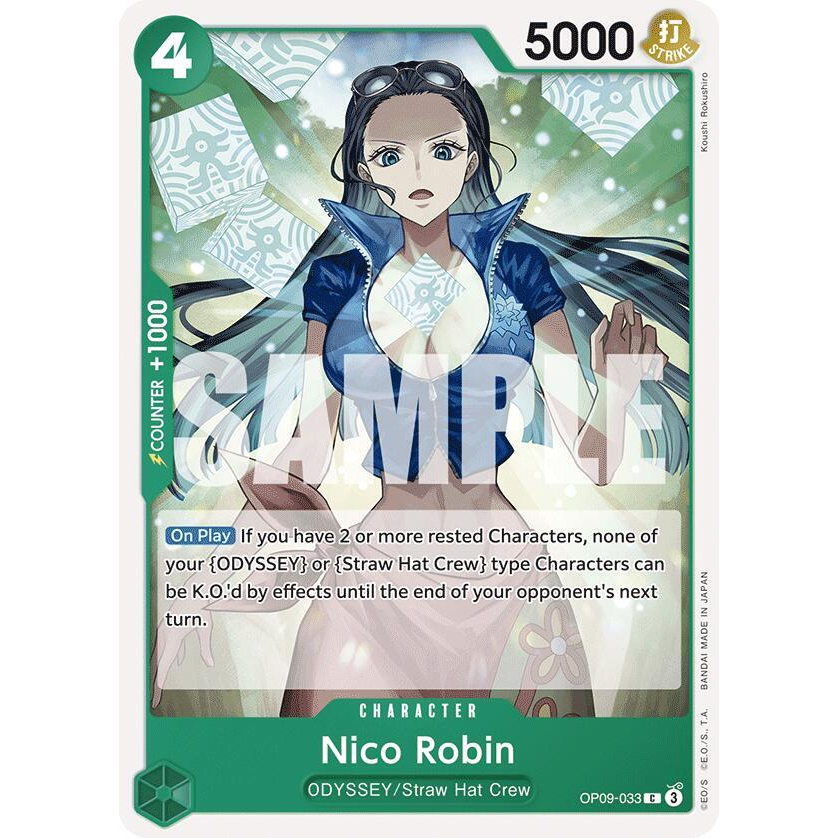 OPCG [OP09-033 C] Nico Robin