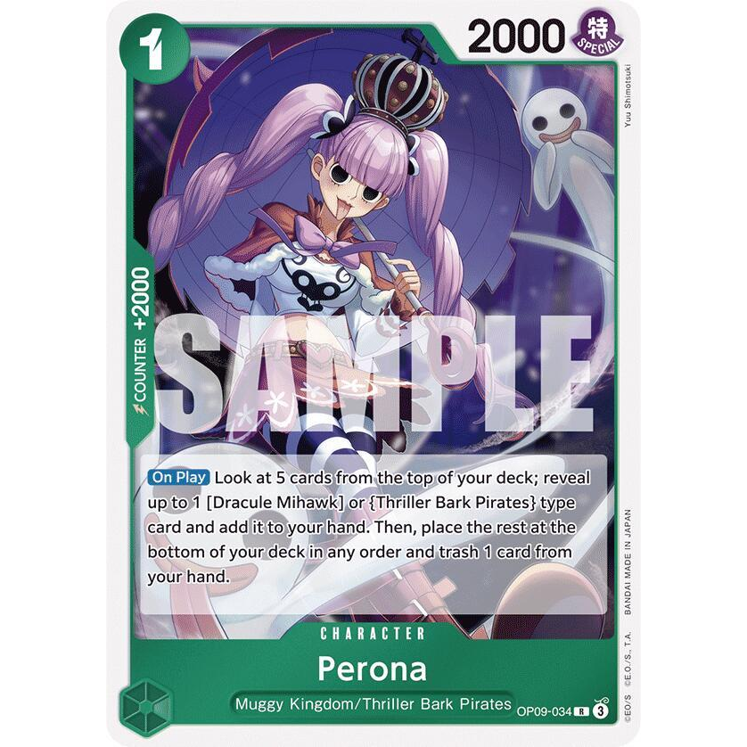 OPCG [OP09-034 R] Perona