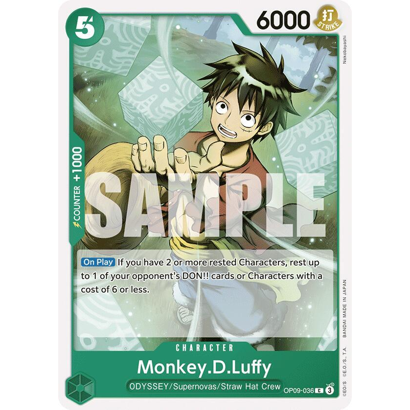 OPCG [OP09-036 C] Monkey.D.Luffy