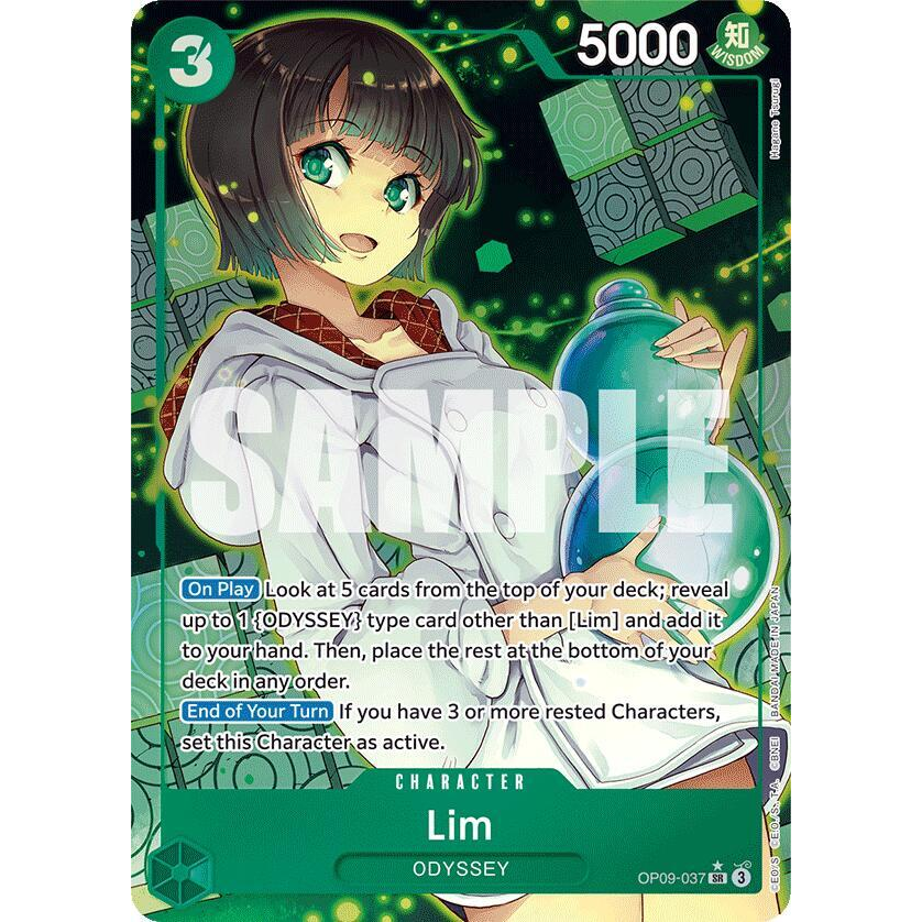 OPCG [OP09-037 SR] Lim (Alternate Art)