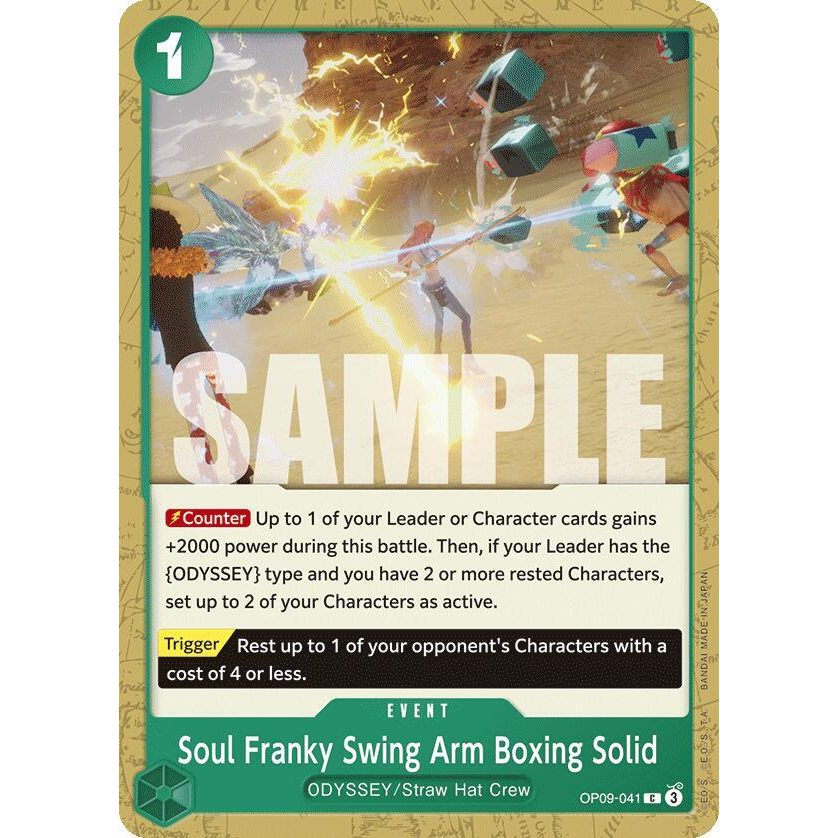 OPCG [OP09-041 C] Soul Franky Swing Arm Boxing Solid