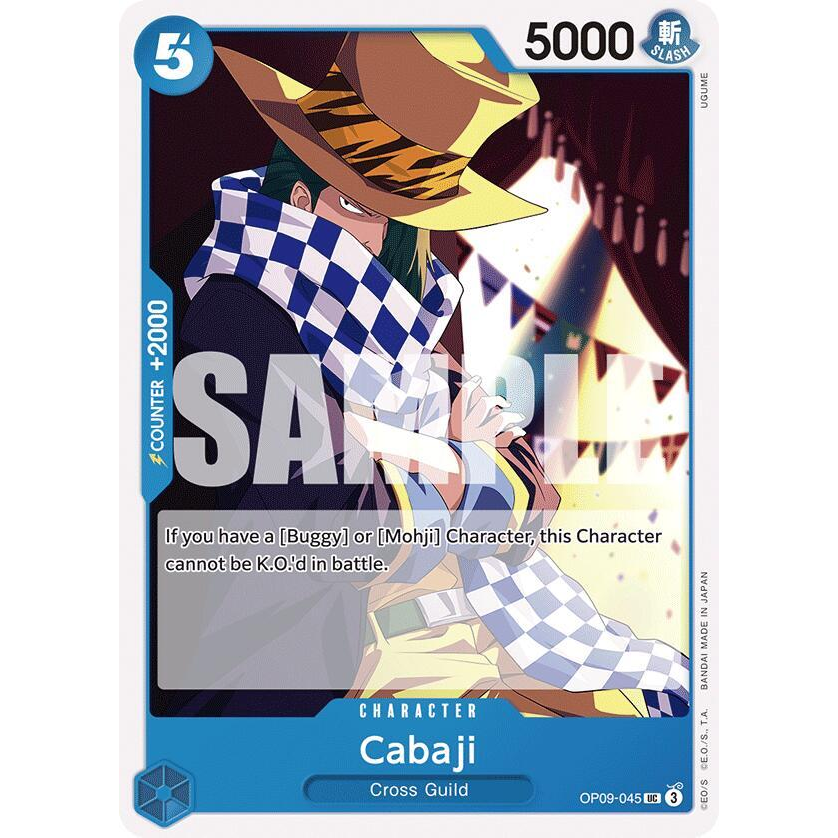 OPCG [OP09-045 UC] Cabaji
