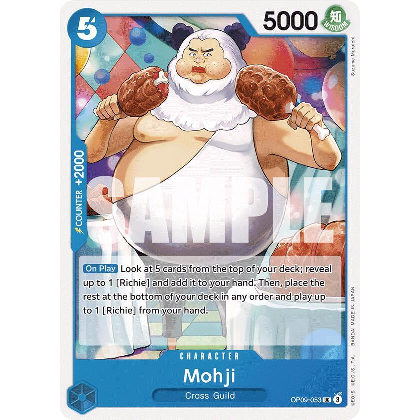 OPCG [OP09-053 UC] Mohji