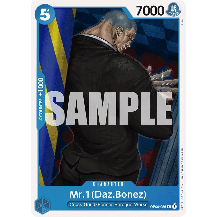 OPCG [OP09-055 C] Mr.1(Daz.Bonez)