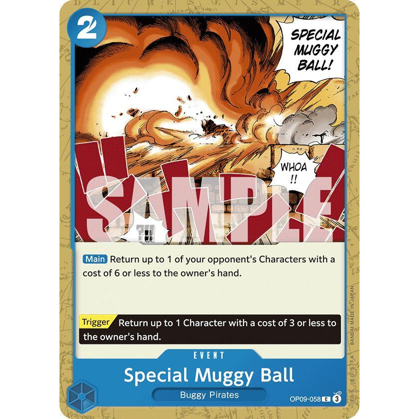 OPCG [OP09-058 C] Special Muggy Ball