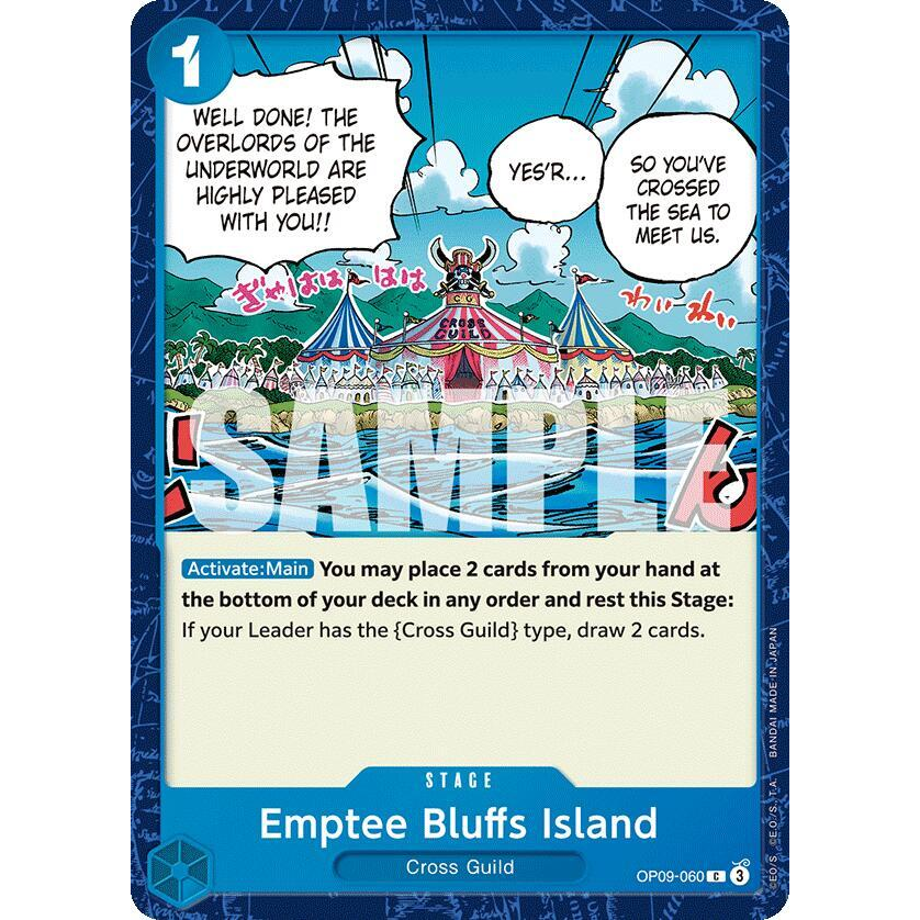OPCG [OP09-060 C] Emptee Bluffs Island